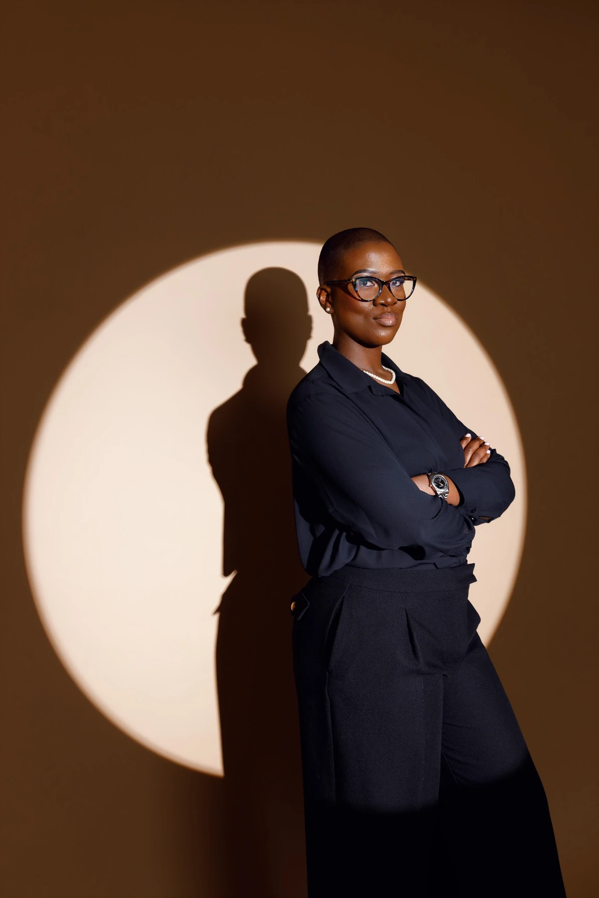 Paula Ochango participating in an industry panel